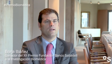 Dr.Borja Ibáñez, XII Premi Fundació Banc Sabadell a la Investigació Biomèdica