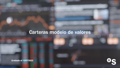 Cartera Modelo de Valores Banco Sabadell Julio 2022
